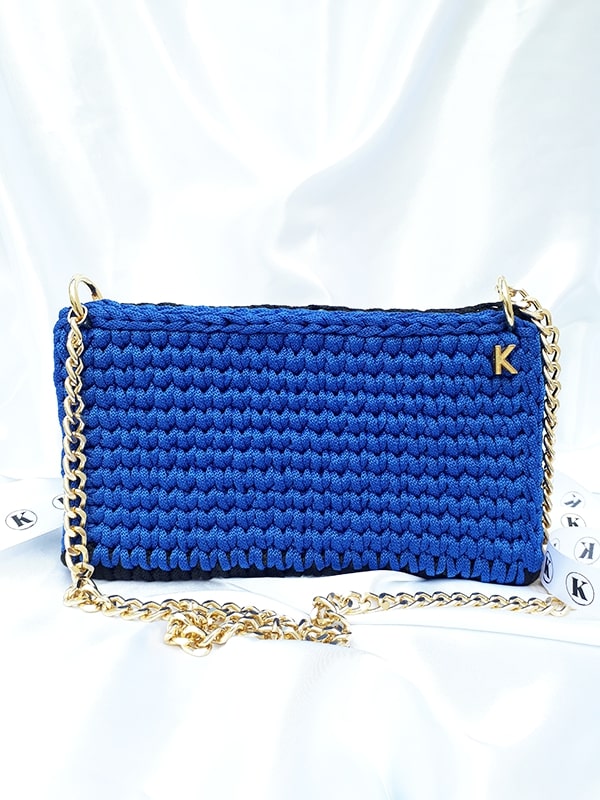 Clutch Exclusive - Azul e Preto